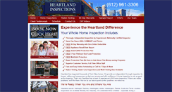 Desktop Screenshot of heartlandinspections.com
